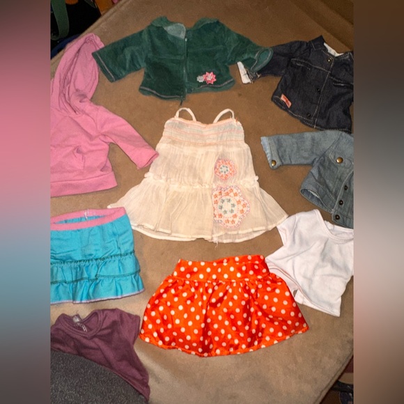 Lot of 10 Battat Our Generation 18” Doll Clothes fits American Girl - Picture 9 of 13